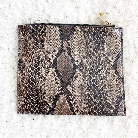 Aldo Handbags - HP! Aldo Snakeskin Print Clutch NWOT